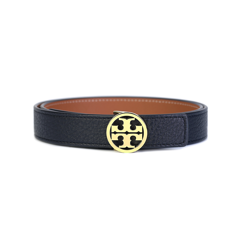 

TORY BURCH Ремень обратимый Miller, Black Brown