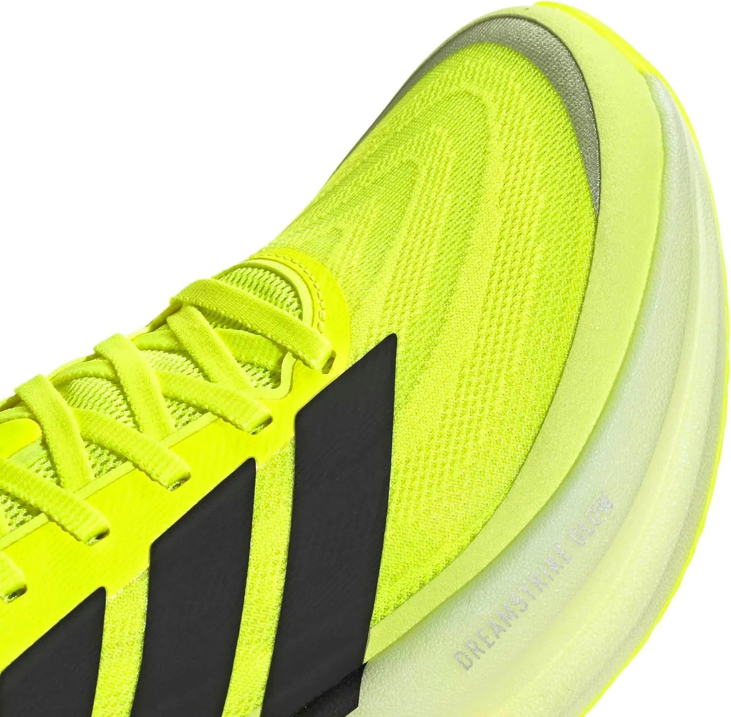 Мужские беговые кроссовки Adidas Supernova Glide, Solar Yellow Core Black Matte Silver — фото 4