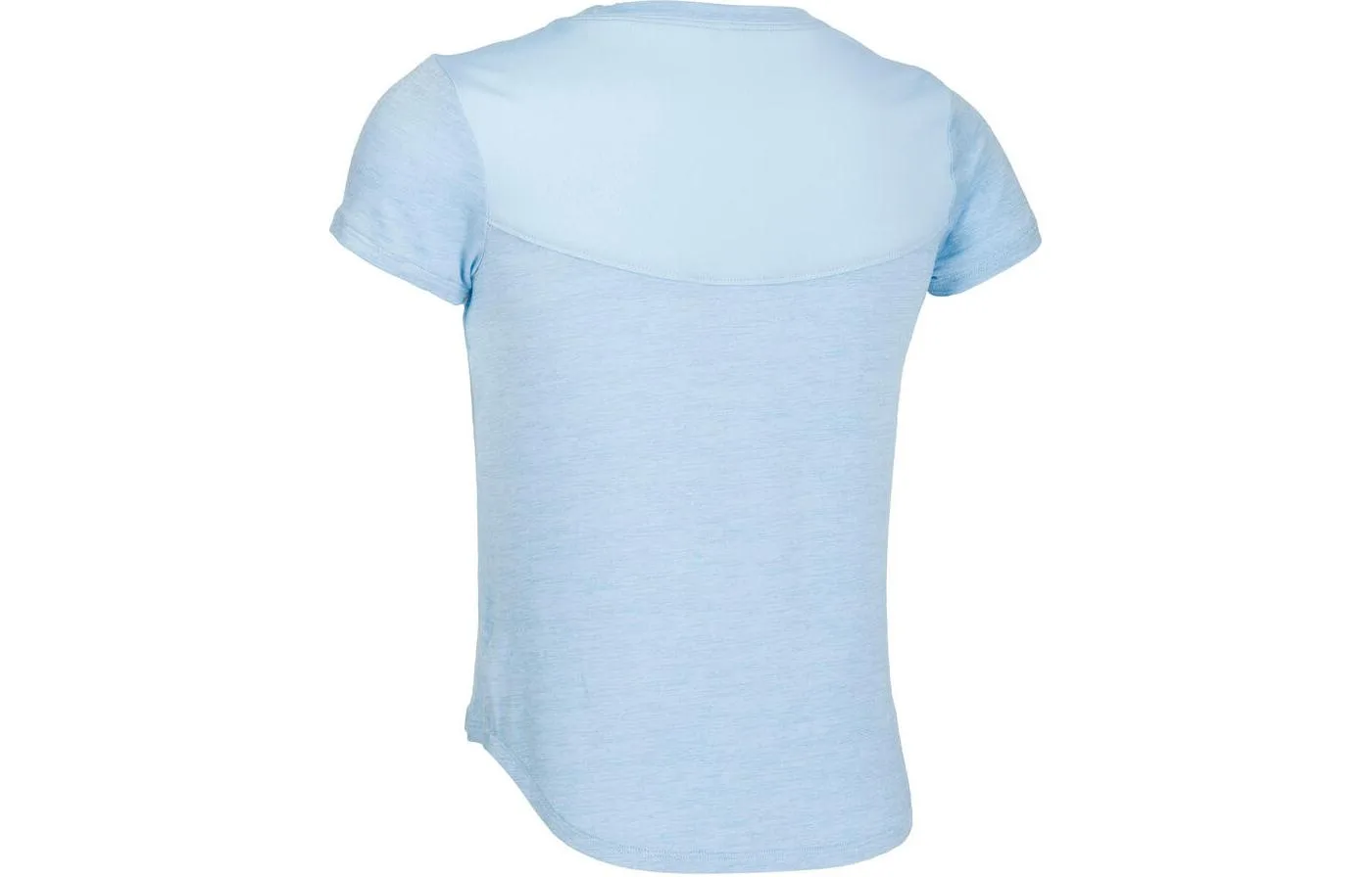 DECATHLON Футболка серо-голубая/кораллово-розовая baby — фото 3