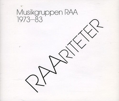 

CD диск Musikgruppen RAA: Raariteter