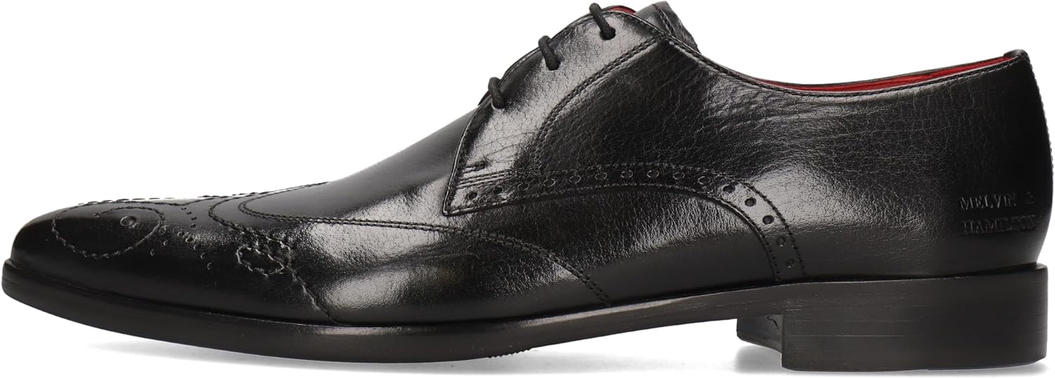 Мужские модные туфли Oxford Melvin Hamilton Melvin & Hamilton, черный — фото 3