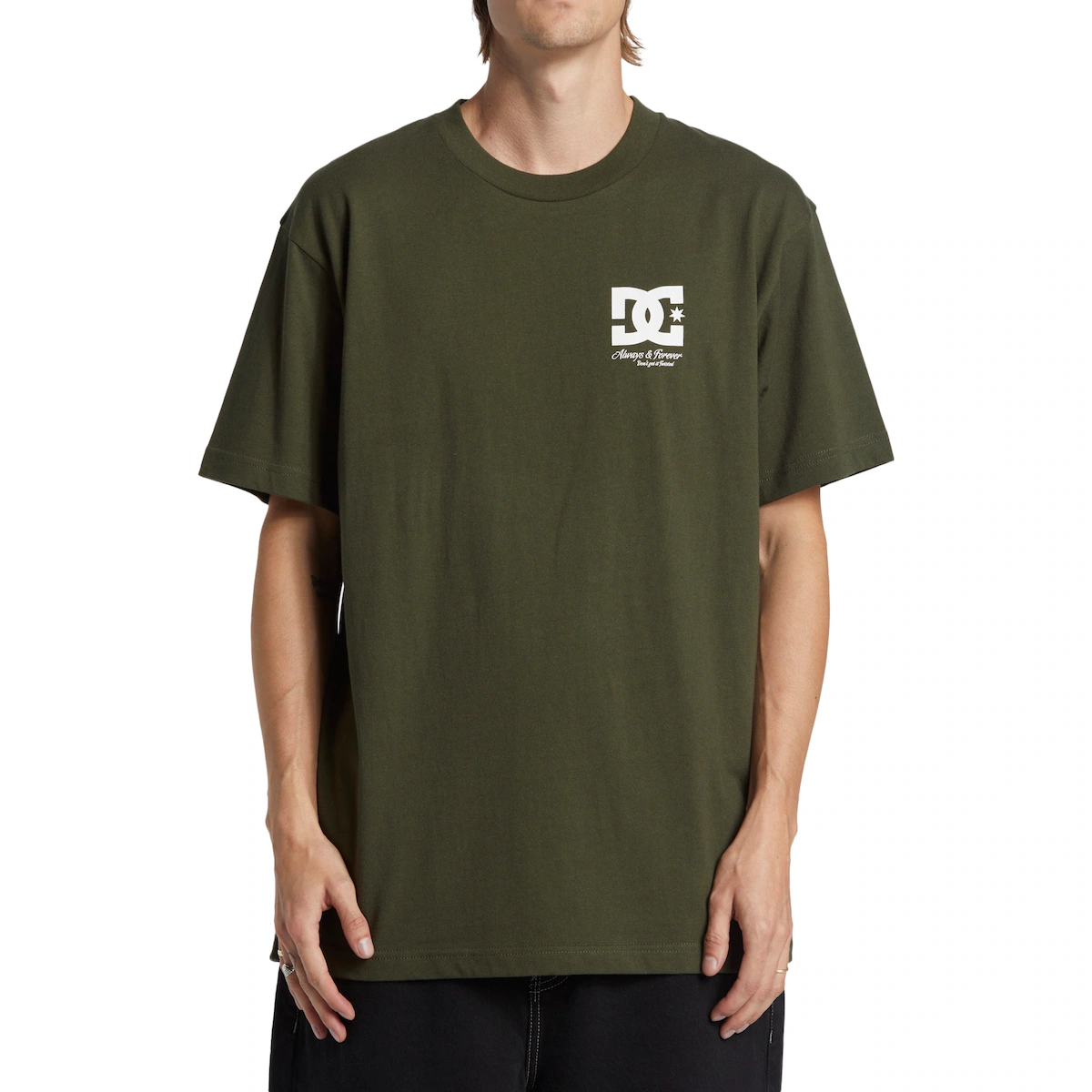 

Мужская футболка Крученые DC Туфли DC Shoes, коричневый