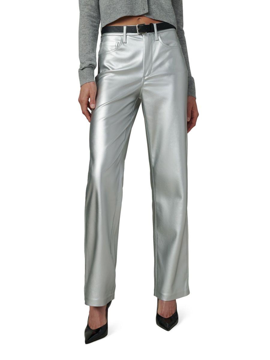 

Джинсы Margot Metallic Joe's Jeans, цвет Plated Silver