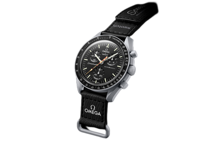 

Унисекс черные часы 42 мм SO33M102-107 SWATCH