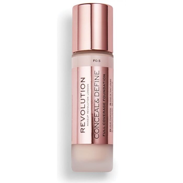 

Тональная основа Base de Maquillaje Conceal & Define Revolution, F7
