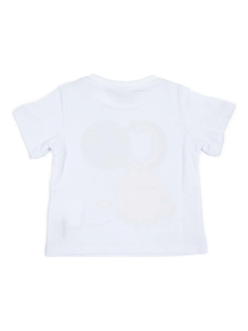 Футболка с графическим принтом Earth Friends Stella McCartney Kids, белый — фото 2