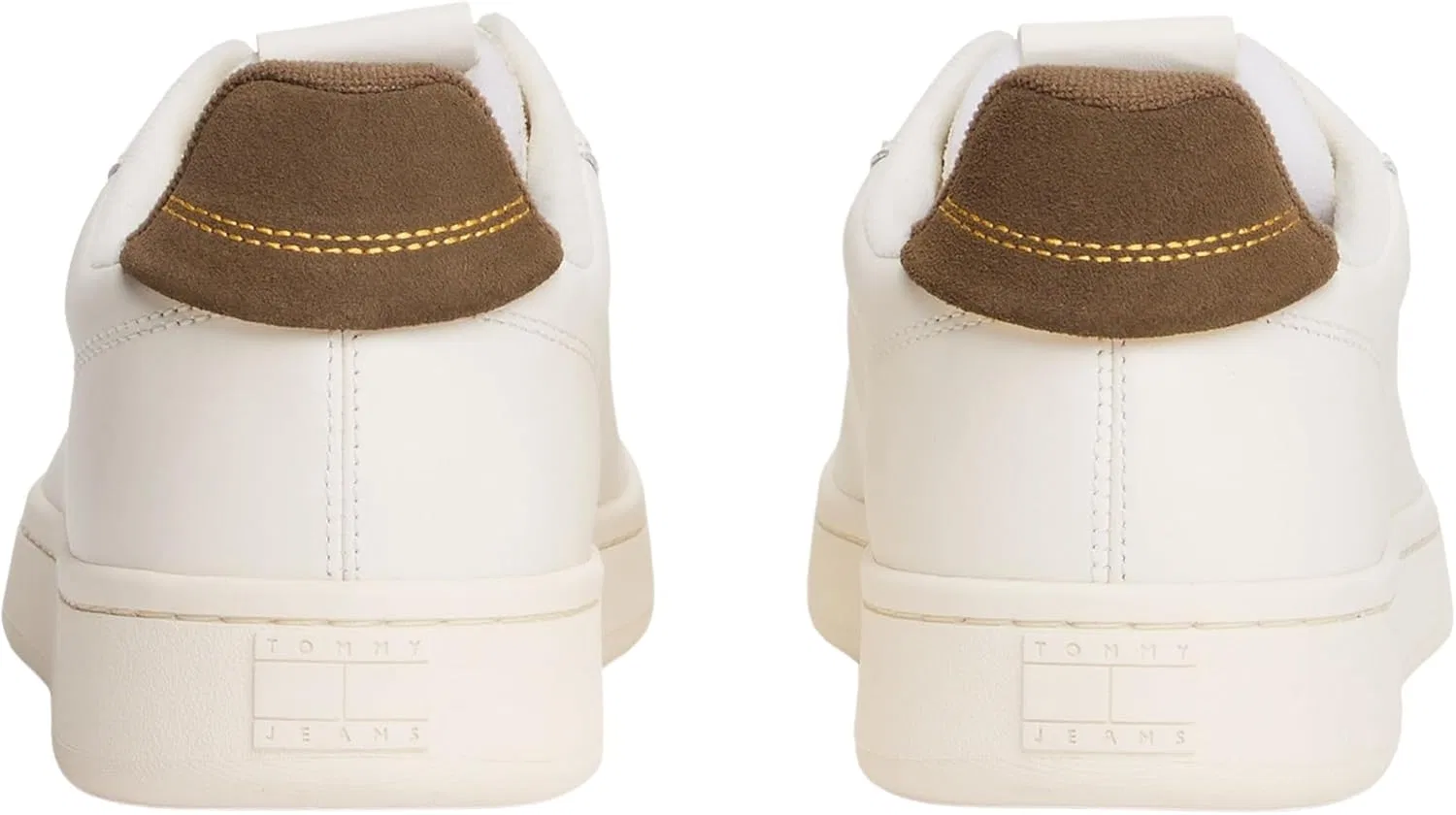 Мужские кроссовки Tommy Jeans Archive '98 Em0em01596 Low Top, White (Ivory/Homestead) — фото 2