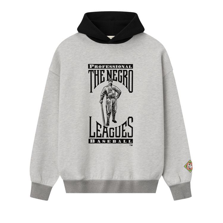 

Худи Fear of God Essentials The Negro Leagues Hoodie, Light Heather/Black