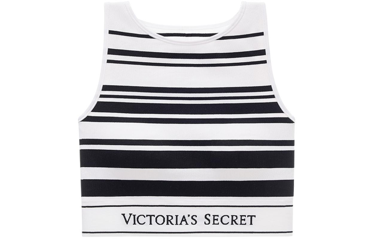 

Victoria's Secret Женская майка в черно-белую полоску