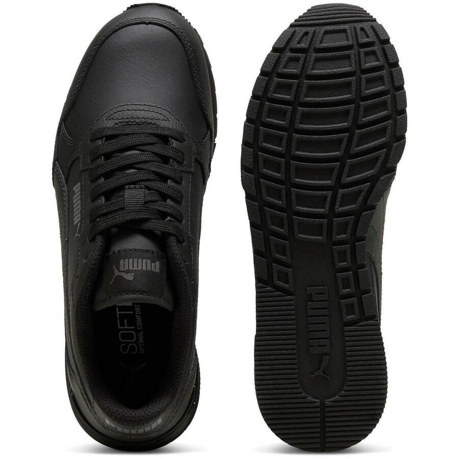 Кроссовки Puma St Runner V4 L Jr., чёрные, унисекс — фото 2