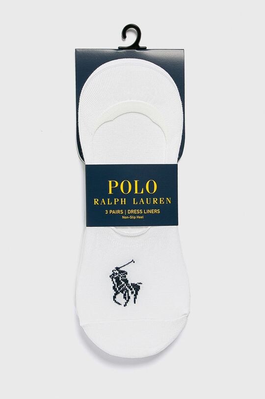 

Носки (3 шт.) Polo Ralph Lauren, белый