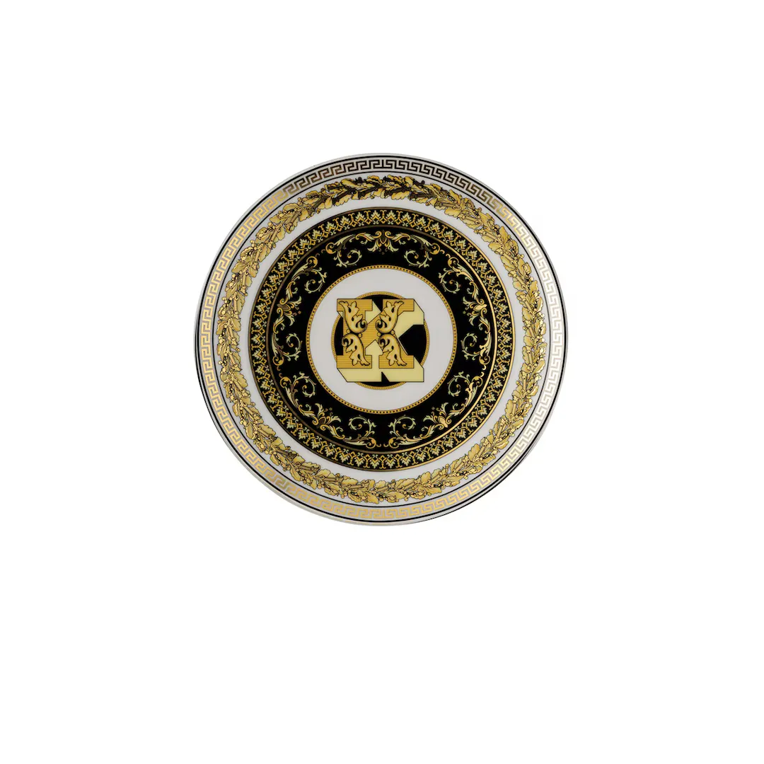 

Тарелка для хлеба Virtus Alphabet Versace, белый/черный