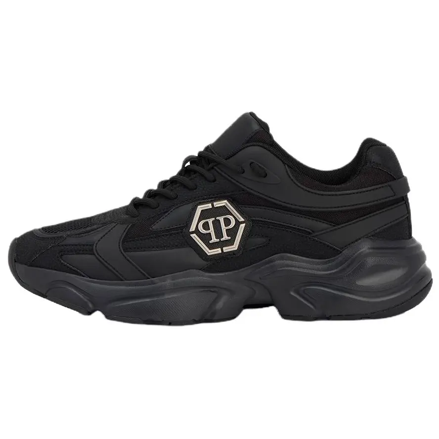 

PHILIPP PLEIN Кроссовки Casual Low Top из коровьей кожи Unisex Black