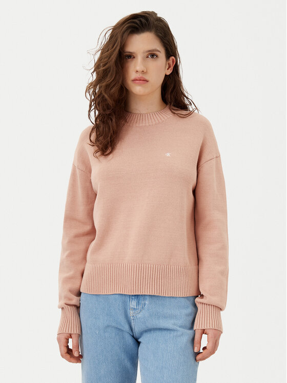 

Свитер обычного кроя Monogram J20J224802 Calvin Klein Jeans, оранжевый