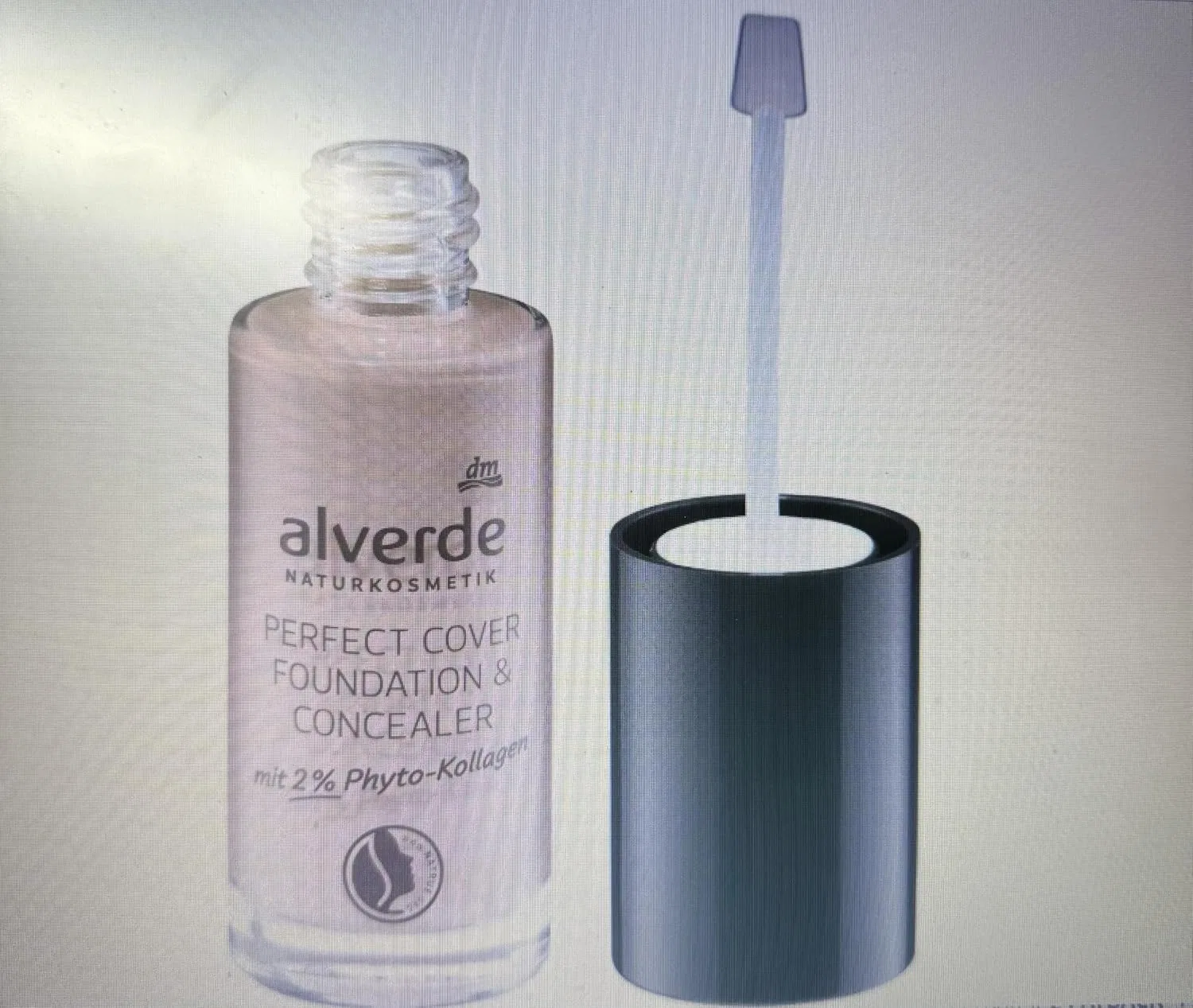Тональный крем-консилер «20 Almond» с фитоколлагеном от alverde Natural Cosmetics Alverde