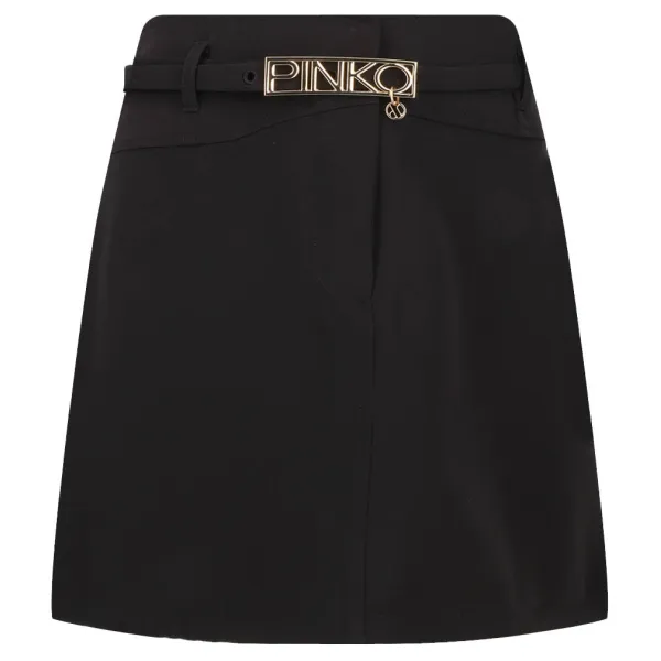 

Юбка из технической ткани Pinko Up, черный