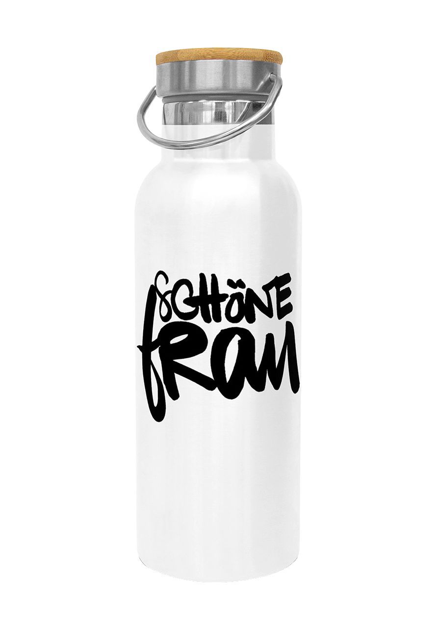 

Белая изотермическая бутылка "schöne frau" Ppd