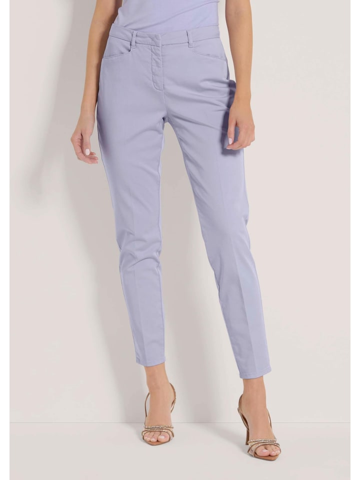 

MADELEINE Узкие брюки-чинос светло-аметистового цвета