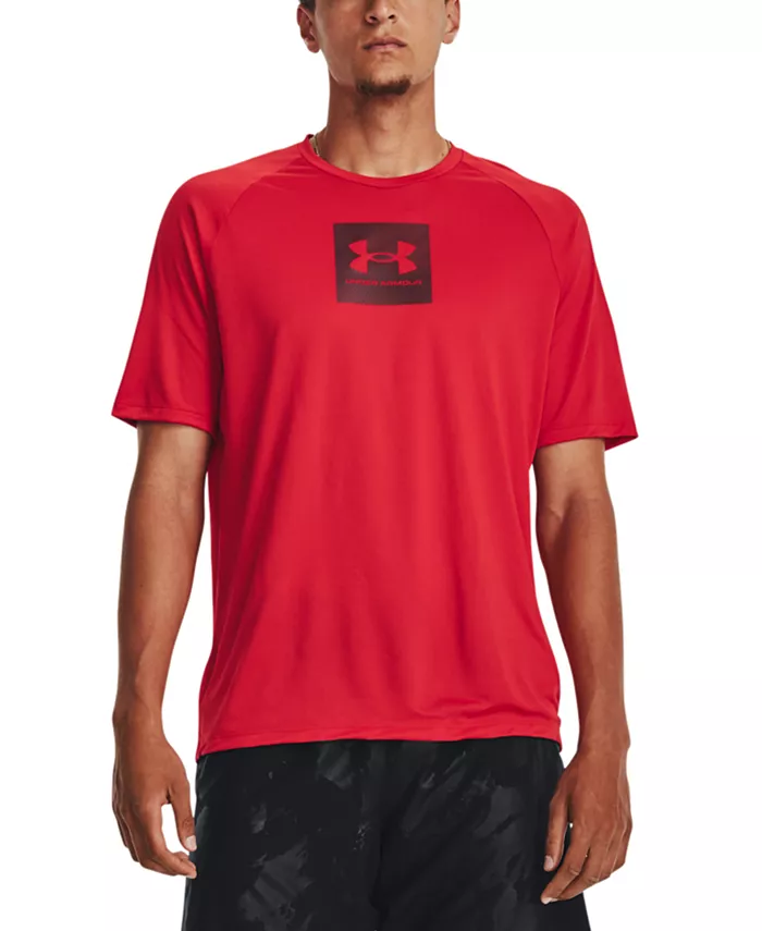

Мужская футболка UA Tech Logo Graphic Performance Under Armour, красный