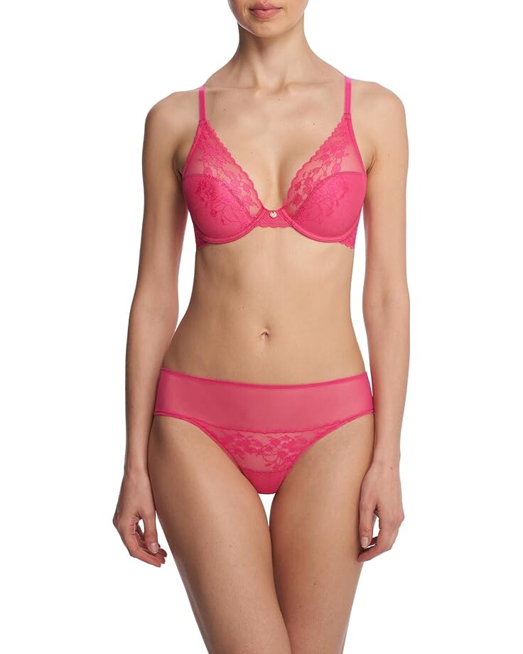 

Бюстгальтер Natori Cherry Blossom Convertible Contour Underwire, цвет Bright Blush