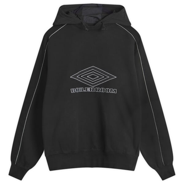

Толстовка с капюшоном X Umbro Boiler Room, черный