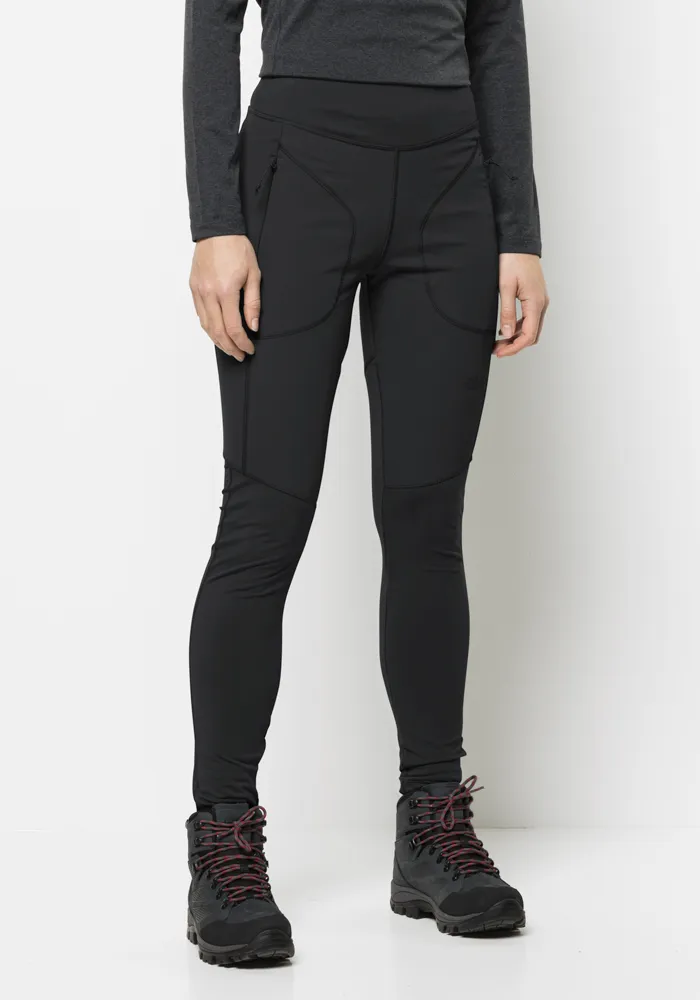 

Функциональные брюки Jack Wolfskin "SALMASER TIGHTS W", черный