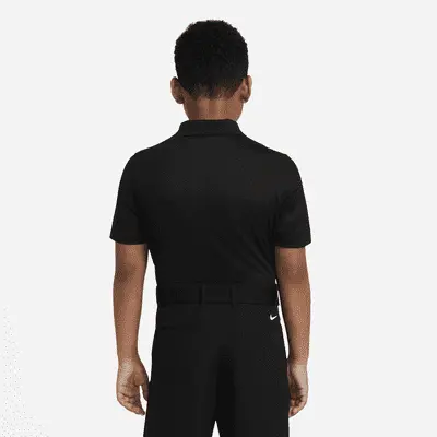 Поло Nike Dri-FIT Victory, черный/белый — фото 2