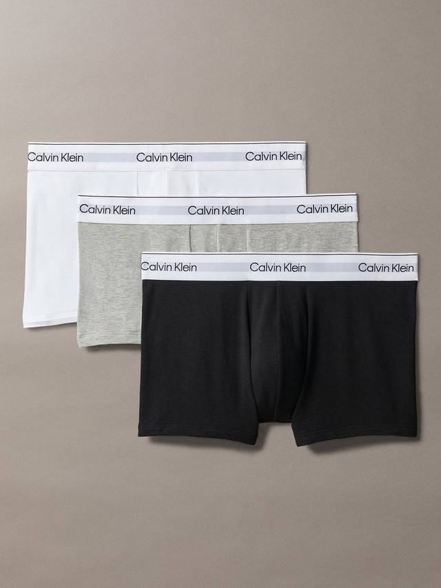 

Плавки icon из хлопка стрейч с низкой посадкой Calvin Klein, разноцветный