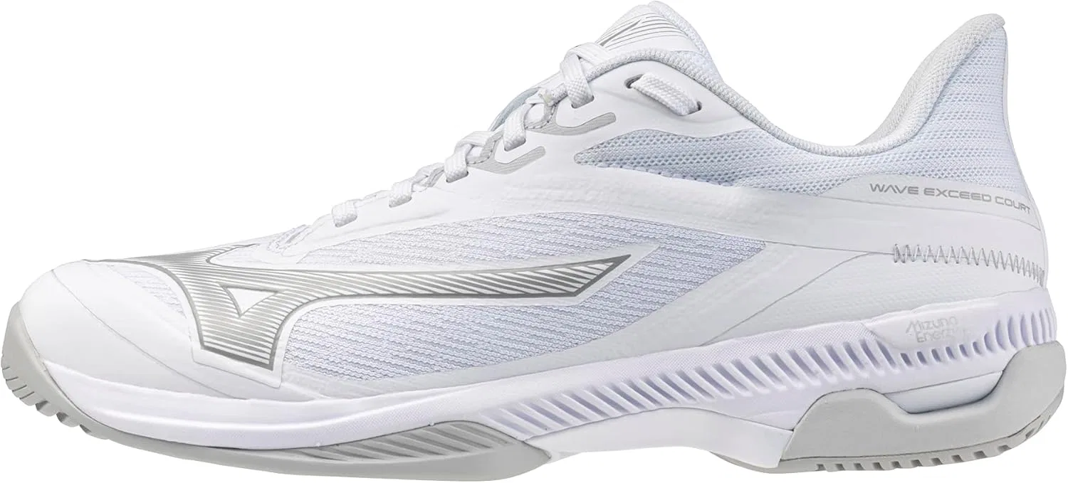 Кроссовки теннисные Mizuno Wave Exceed Court Ac White-ultimate Grey