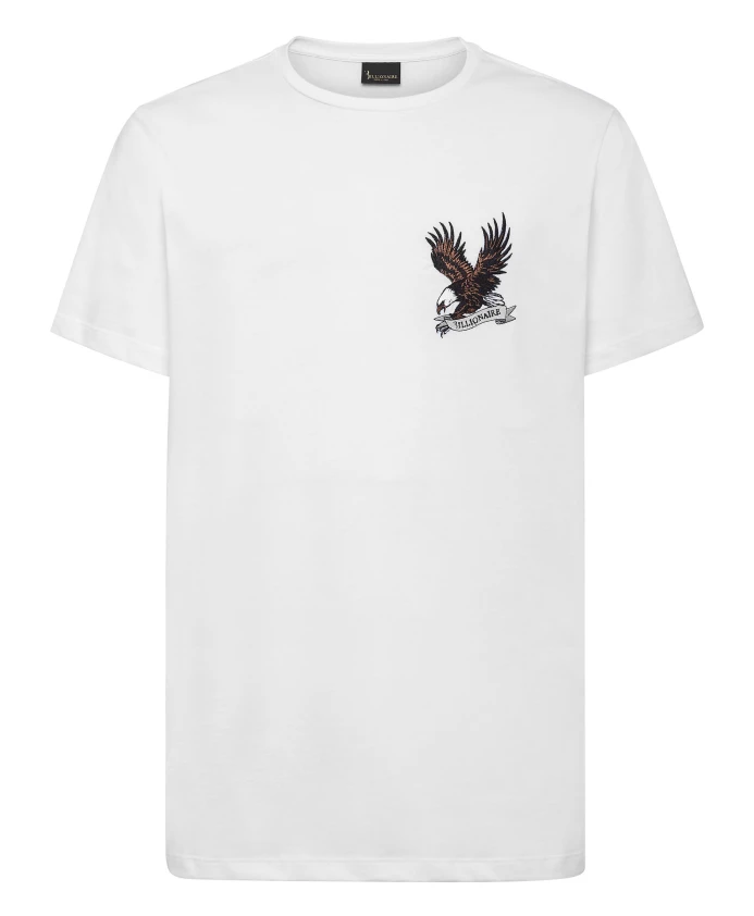 

Футболка с короткими рукавами и круглым вырезом Billionaire, белый