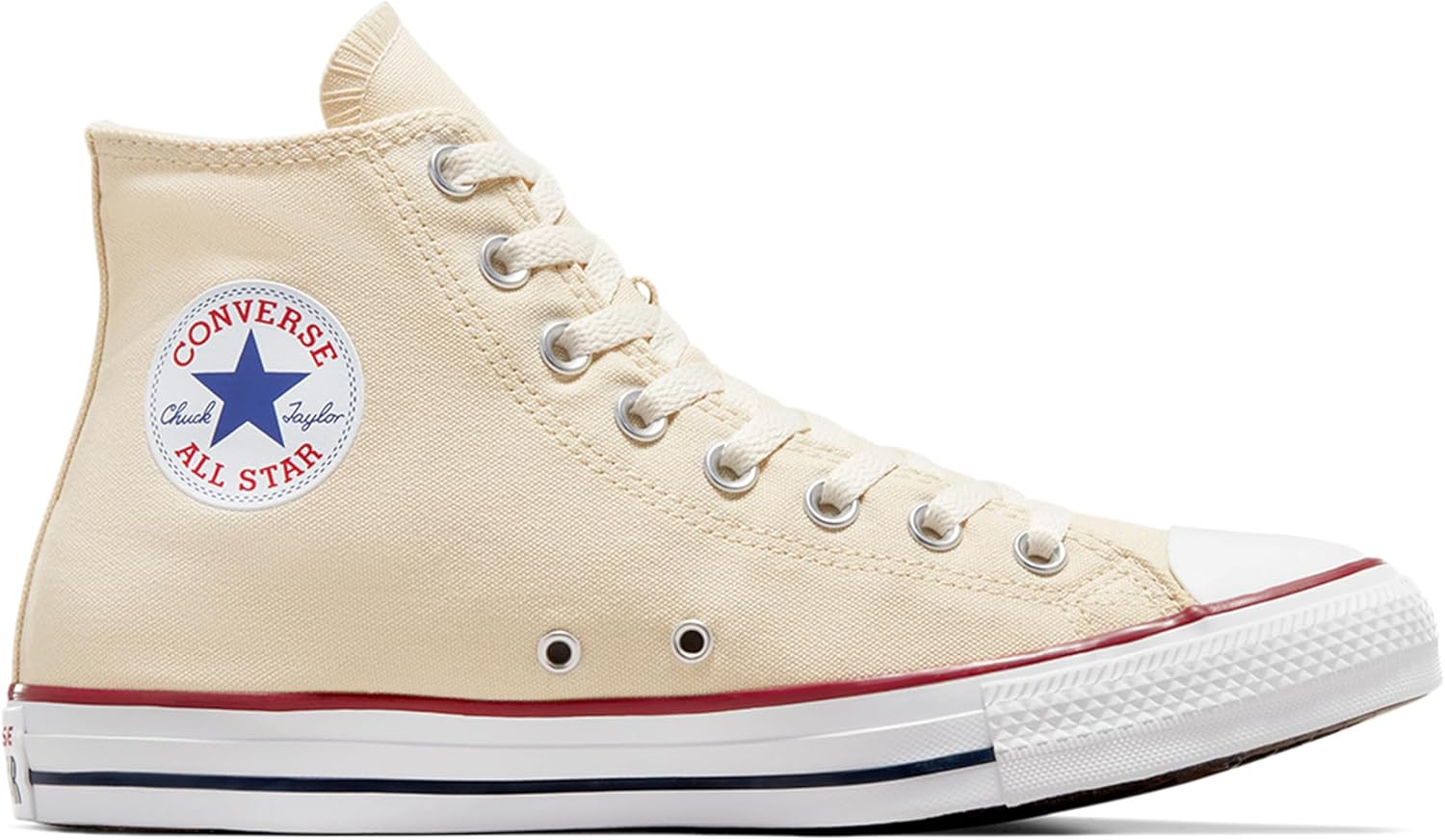 Кеды Converse Chuck Taylor All Star Hi с высоким берцем и шнуровкой, из ткани — фото 4