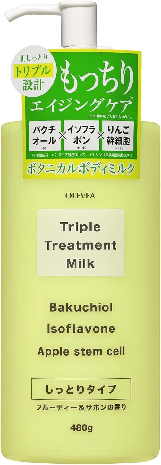 Лосьон для тела Olevera Triple Treatment Milk с фруктово-мыльным ароматом 480 мл Olevea — фото 2