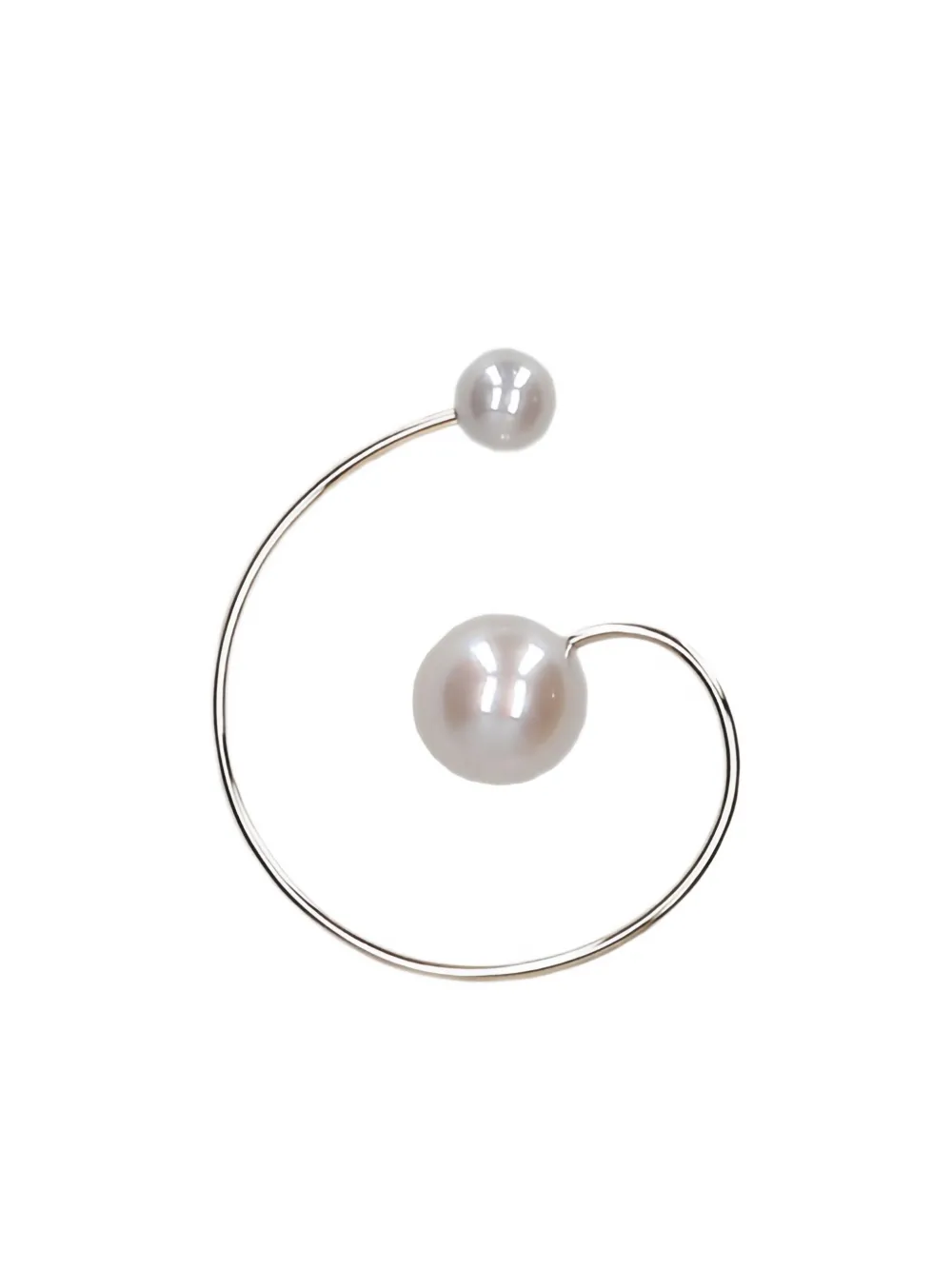 

Серьга из желтого золота 14 карат с отделкой жемчугом Sophie Bille Brahe, золотой