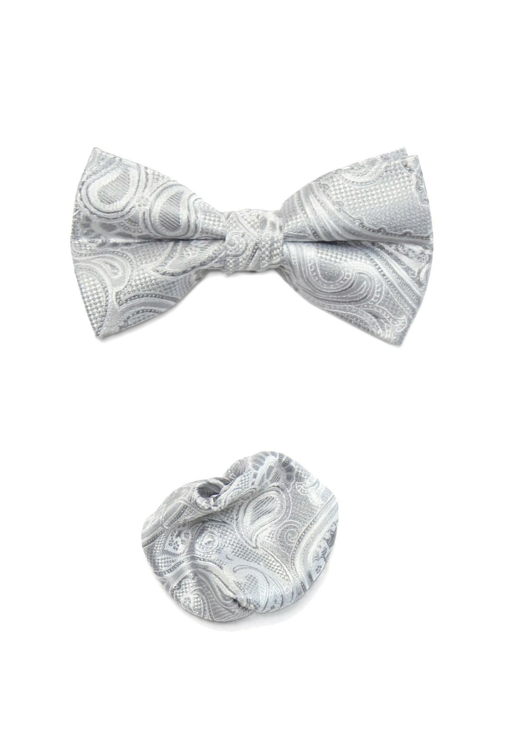 

Галстук-бабочка MIT PAISLEY-MUSTER SET REAL GUYS by J.PLOENES, серый