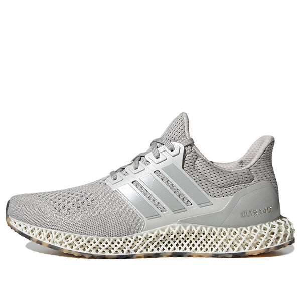 

Кроссовки Adidas Ultra 4D Running Shoes 'Grey White Silver', серый