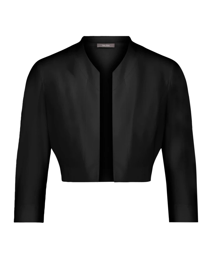 

Универсальная трикотажная куртка-болеро Vera Mont, черный
