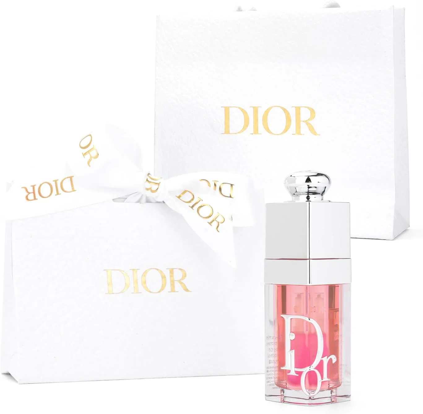Масло для губ Dior Addict Lip Grow Oil, оттенок #001 Pink, 6 мл