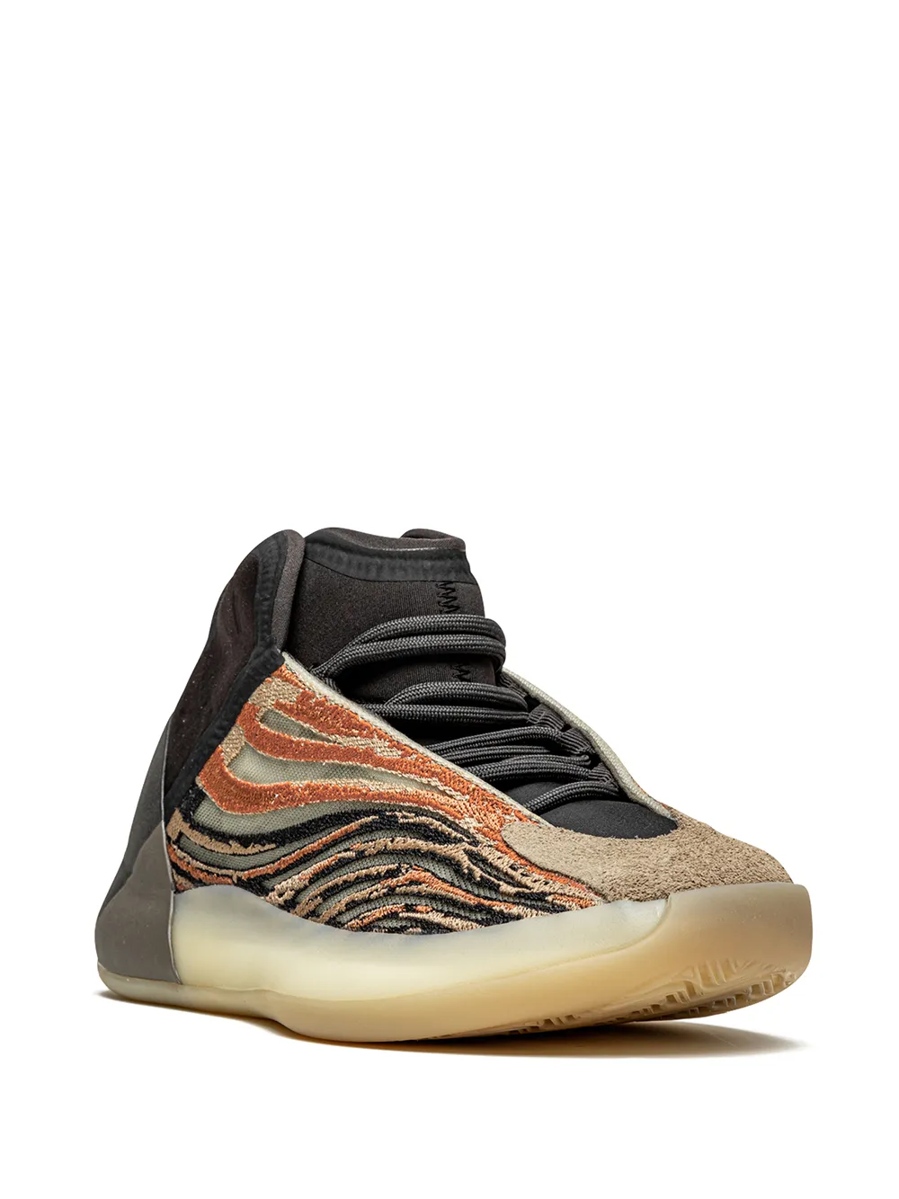 Кроссовки YEEZY QNTM Flash Orange adidas Yeezy, черный — фото 2