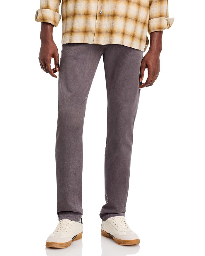 

Брюки L'Homme Slim из чесаного твила в цвете Dusty Grey FRAME, черный