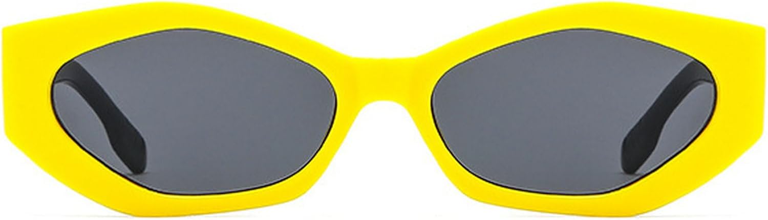 

Популярные модные солнцезащитные очки «кошачий глаз» в форме многоугольника для женщин, ретро-очки овальной формы с разноцветными линзами, солнцезащитные очки UV400 для мужчин mincl, C3