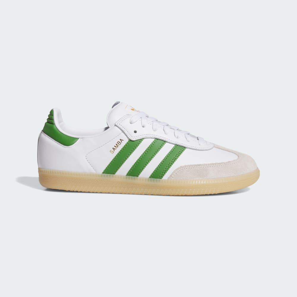 

Кроссовки Adidas Samba ADV Shoes, цвет Cloud White/Crew Green/Gum
