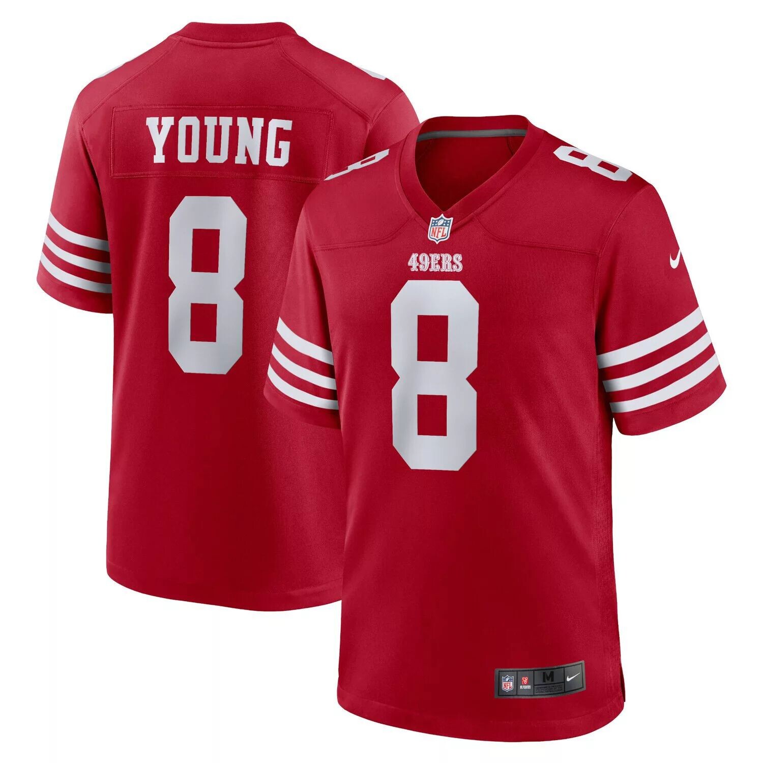 

Мужская майка для пенсионеров Steve Young Scarlet San Francisco 49ers Nike