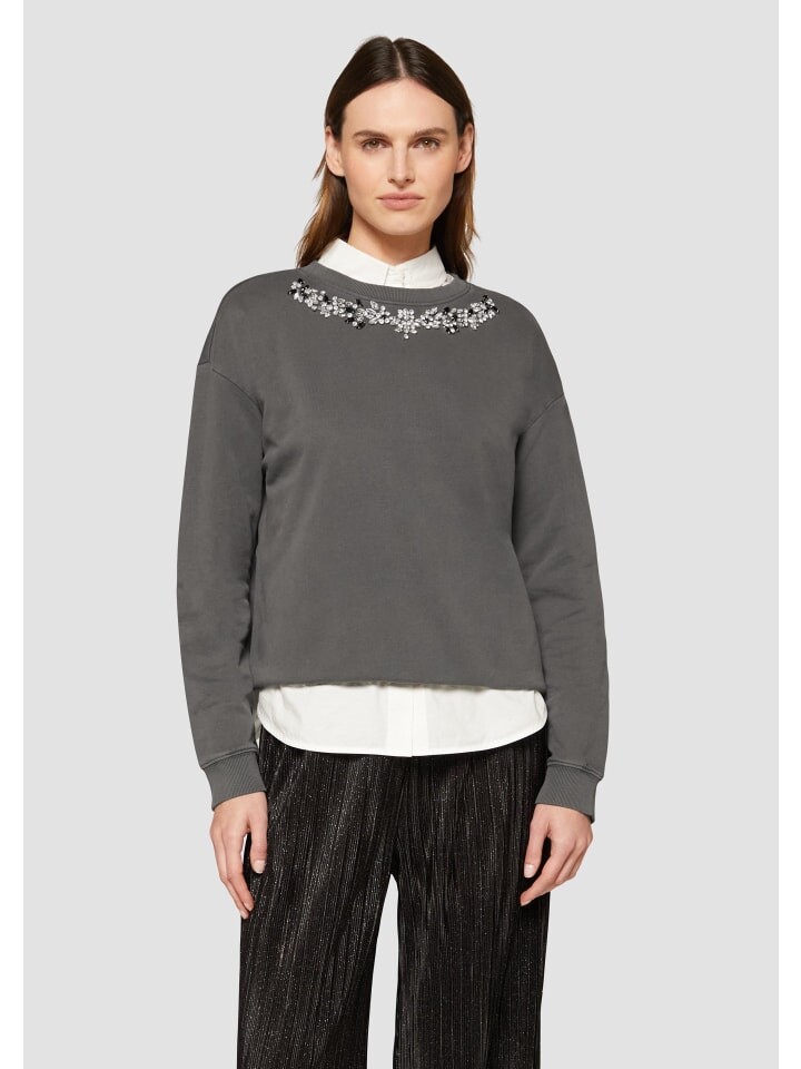 

Толстовка s.Oliver Sweatshirt langarm, серый