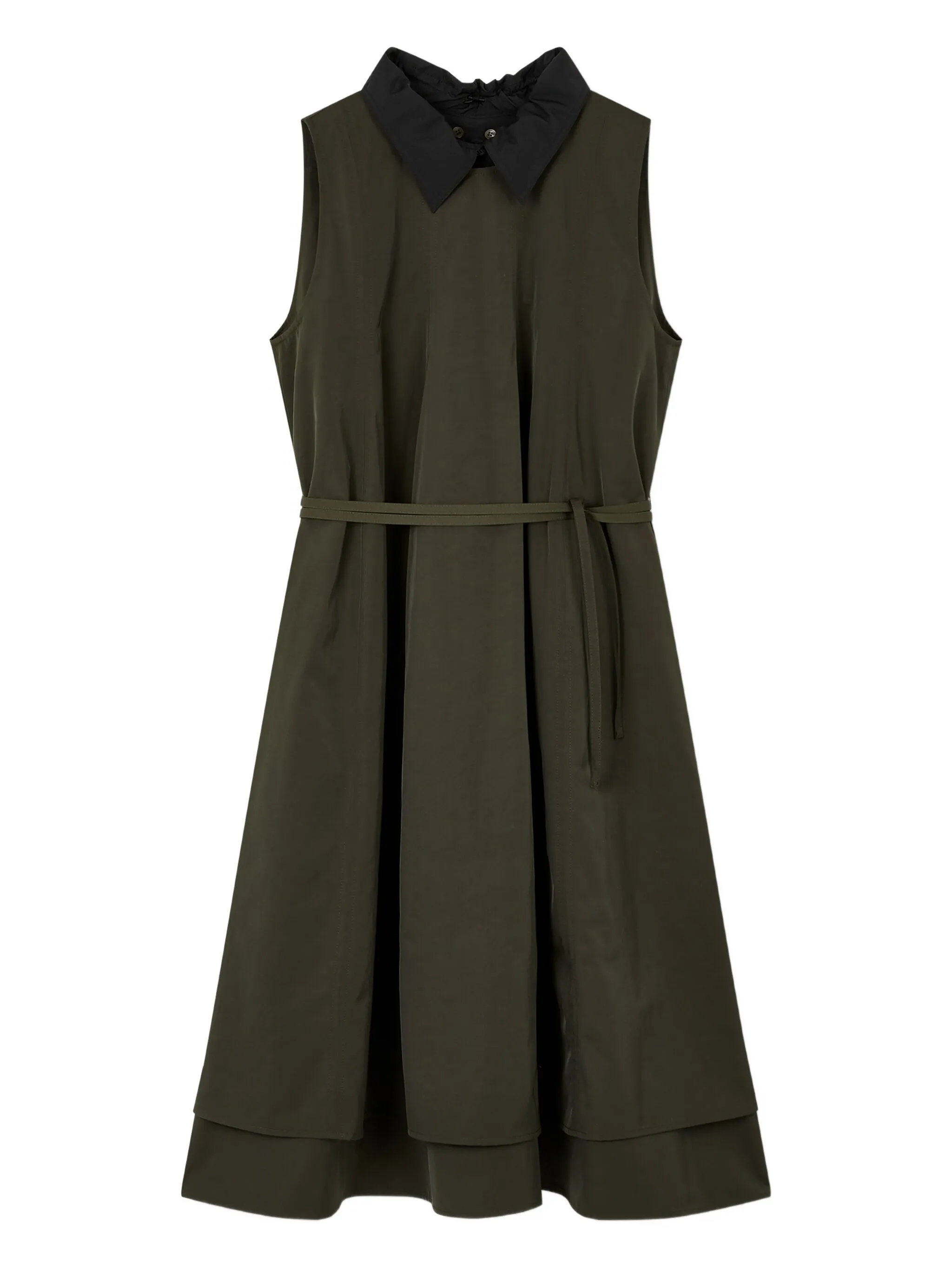 

Платье с воротником и поясом Tomboy, зеленый