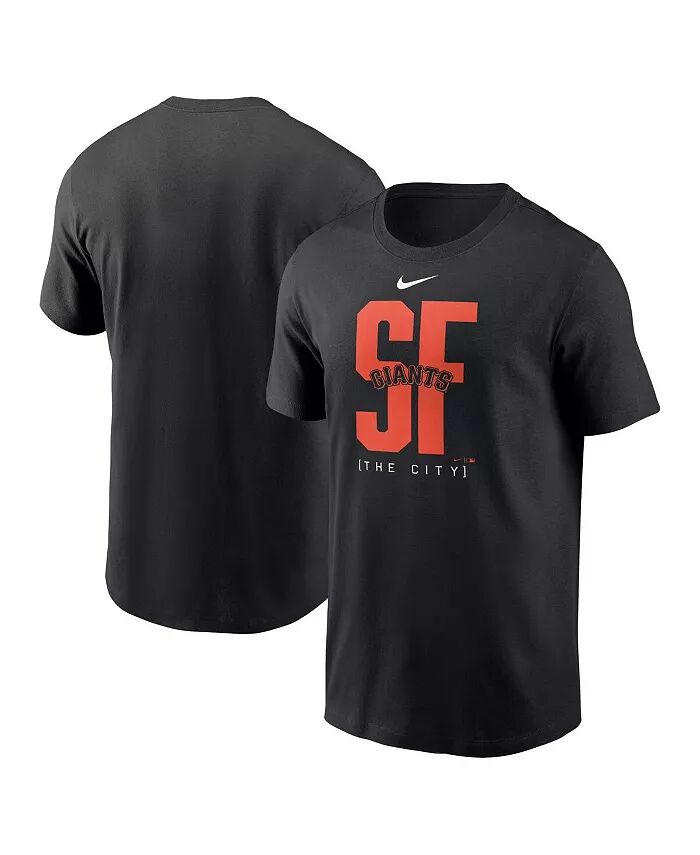 

Мужская черная футболка с табло San Francisco Giants Nike
