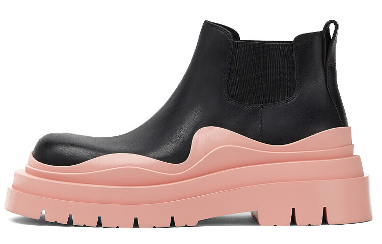 

Ботинки челси Tire Ankle Boot Black Pink Women Bottega Veneta