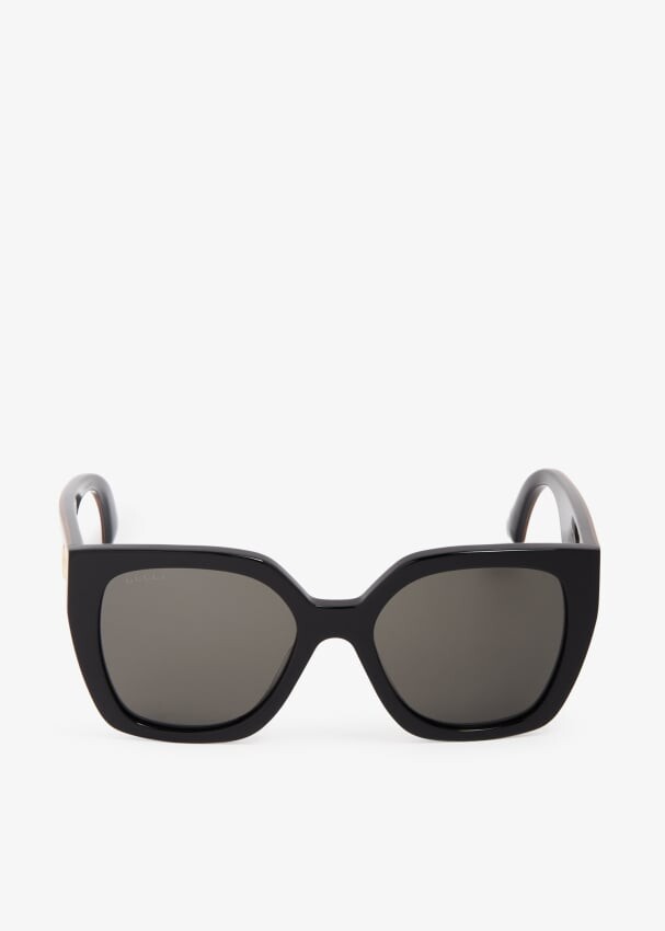 

Солнцезащитные очки Gucci Square-Frame, черный