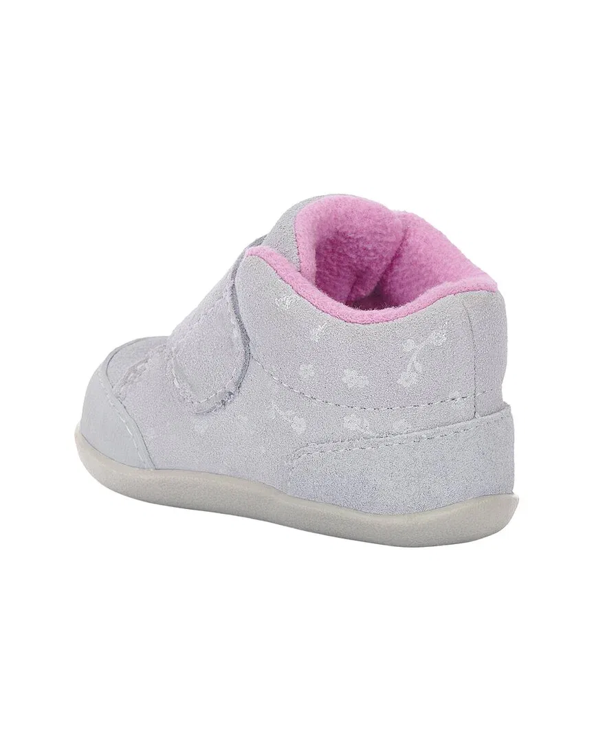 See Kai Run Casey Mini Suede First Walker, серый — фото 3