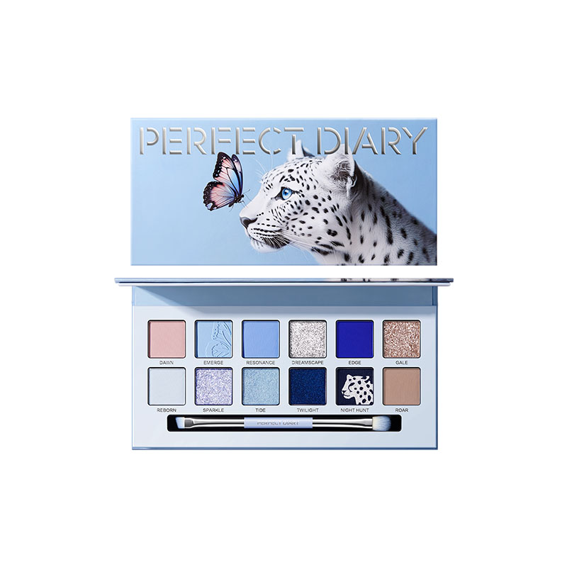 

12 цветов тени для век Animal Eyeshadow, палитра Classic Cat, легко растушевывается, шиммер PERFECT DIARY