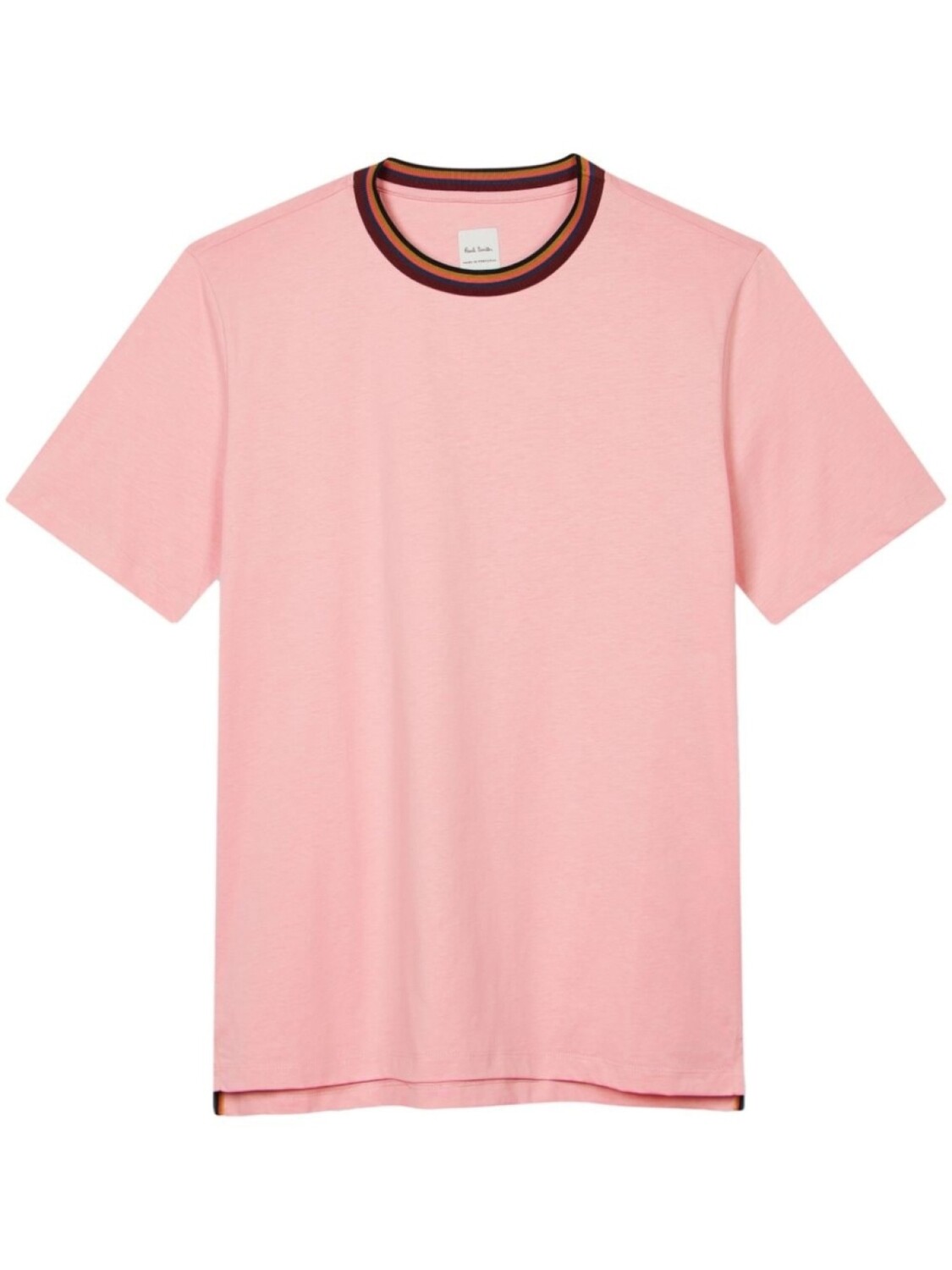 

Футболка из хлопка с принтом «Artist Stripe» Paul Smith, розовый